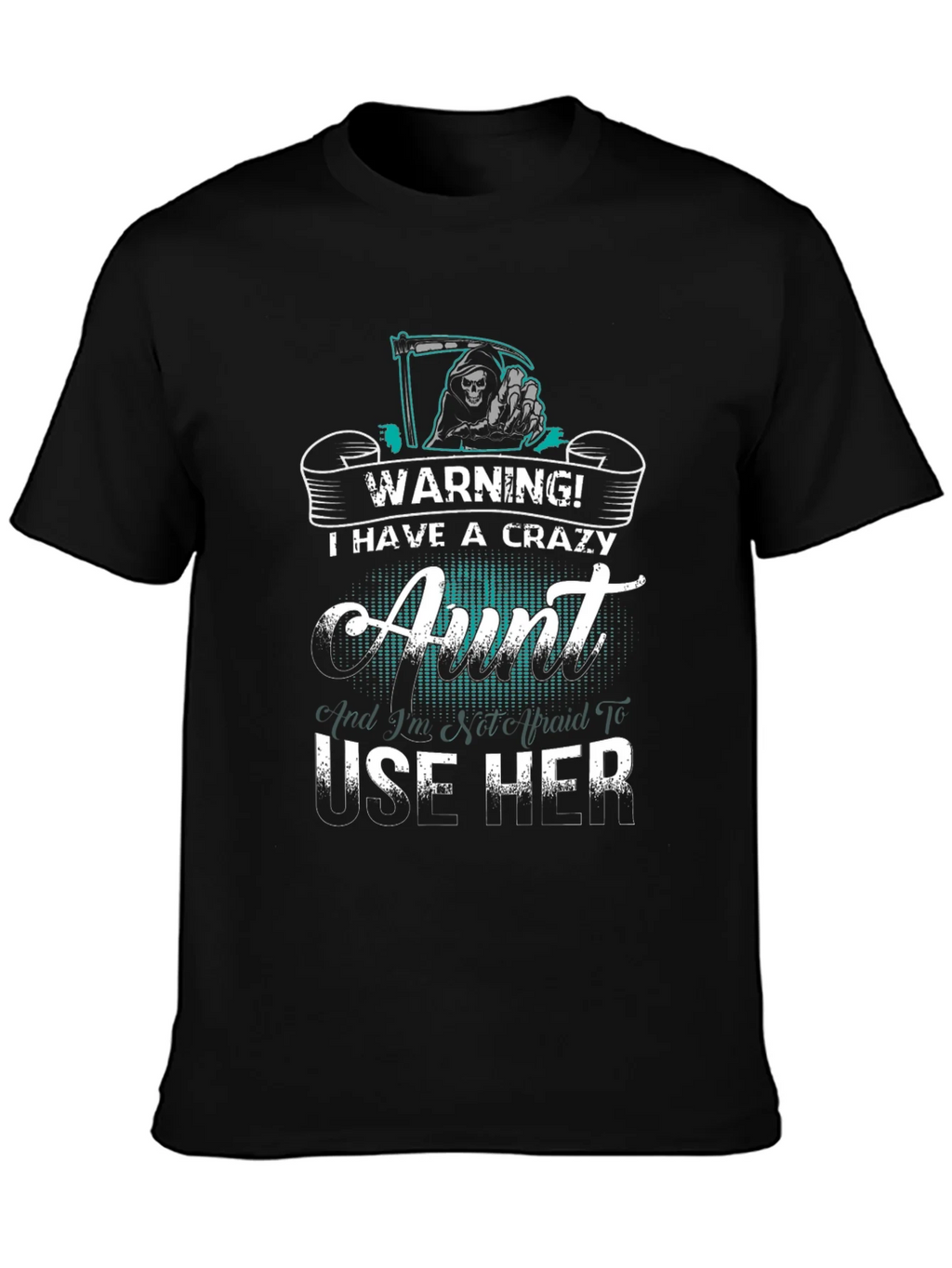 Crazy Aunt Warning Graphic Tee - Unisex