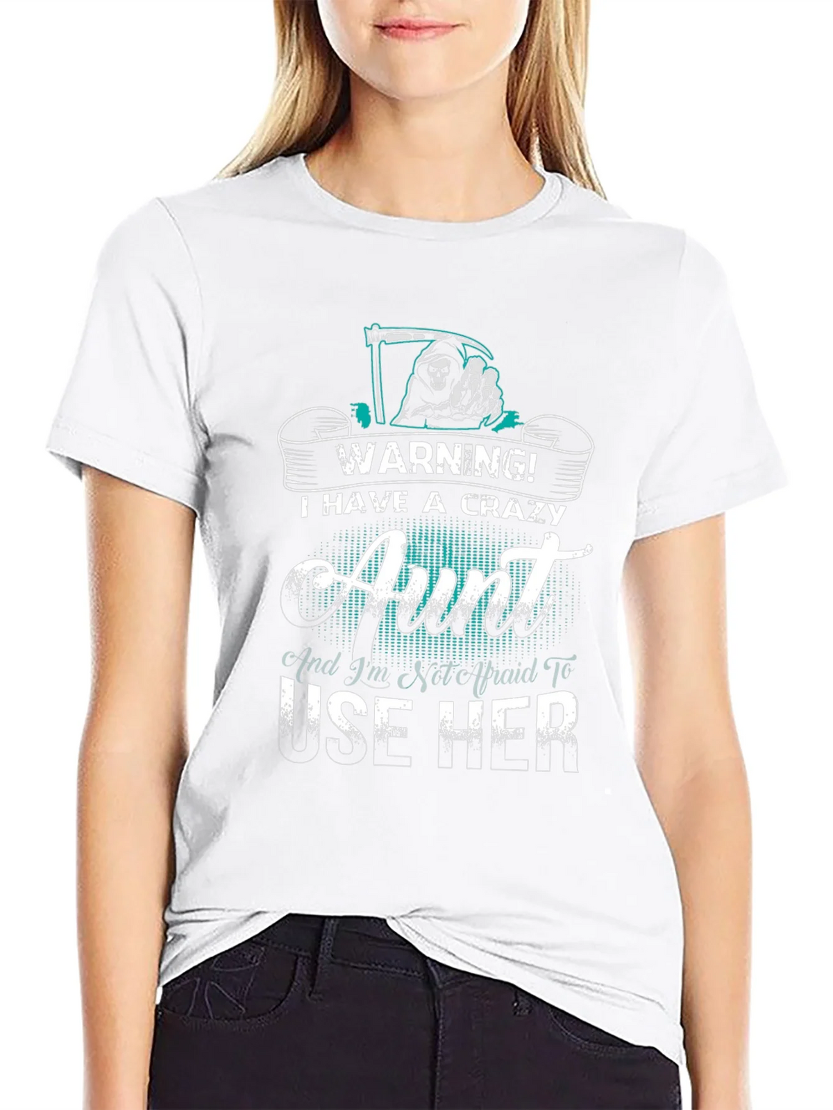 Crazy Aunt Warning Graphic Tee - Unisex