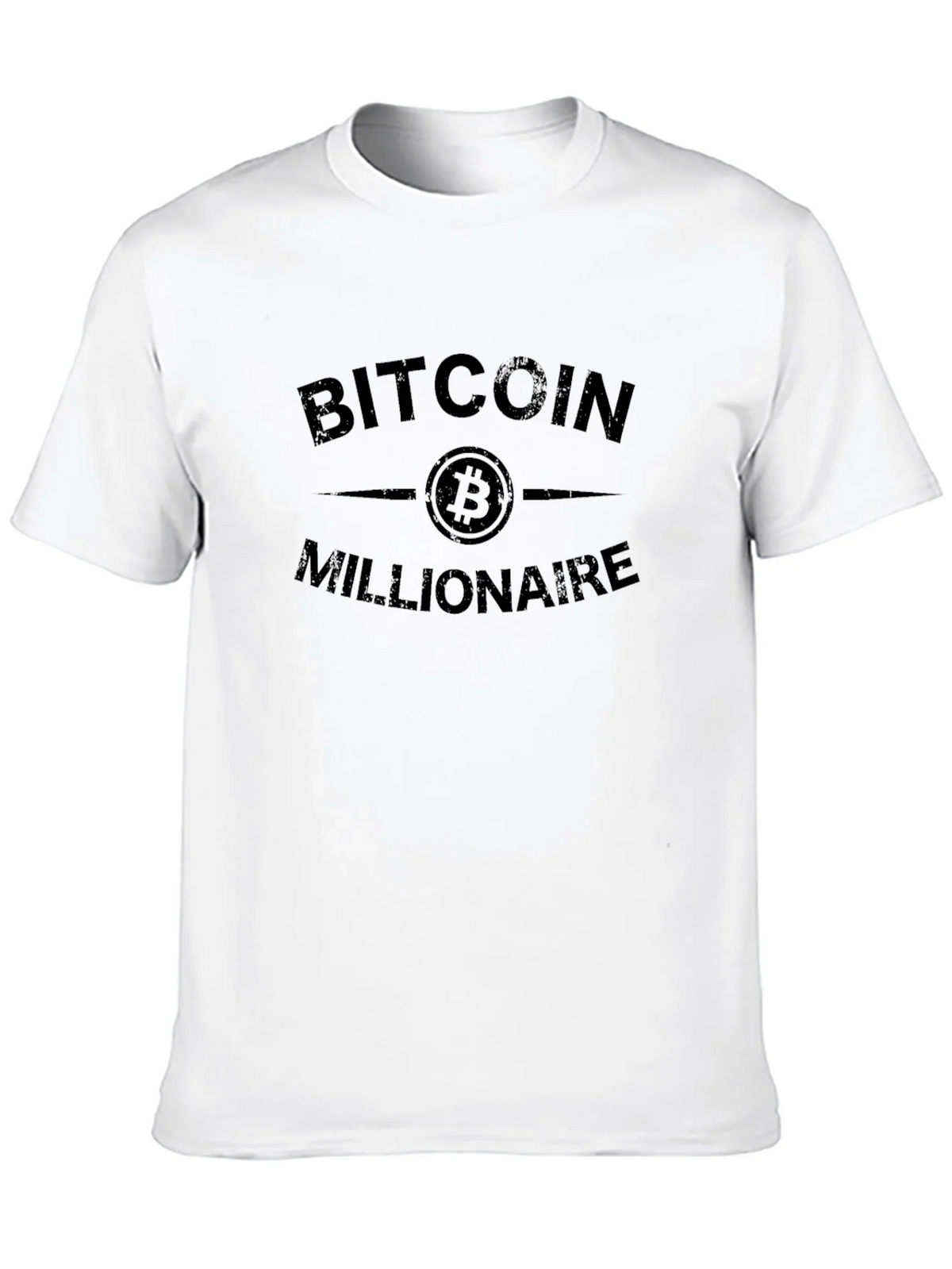 Bitcoin Millionaire Graphic Tee - Crypto Investor Style